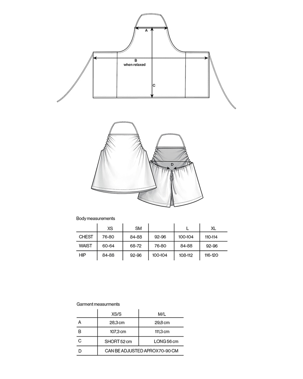 APRON TOP pdf pattern